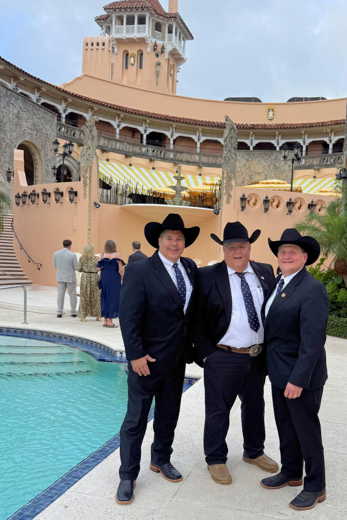 Nigro Brothers at Rockin the Navy Seals charity event in Mar-a-Lago